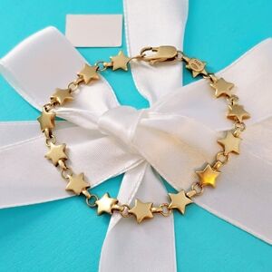 Tiffany & Co. Gold Star Bracelet